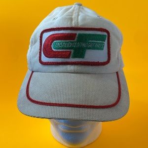 Consolidated Freightways adjustable derby baseball cap.